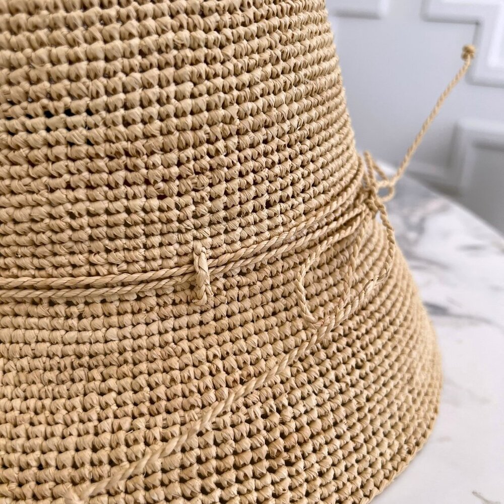 NWT - Helen Kaminski Provence 8 Raffia Hat - Natural👒 - Picture 10 of 10